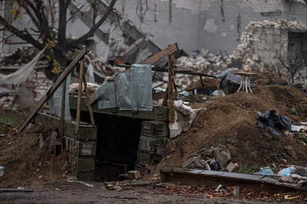 The Kherson International Airport became a "graveyard of military vehicles" after Russian retreat