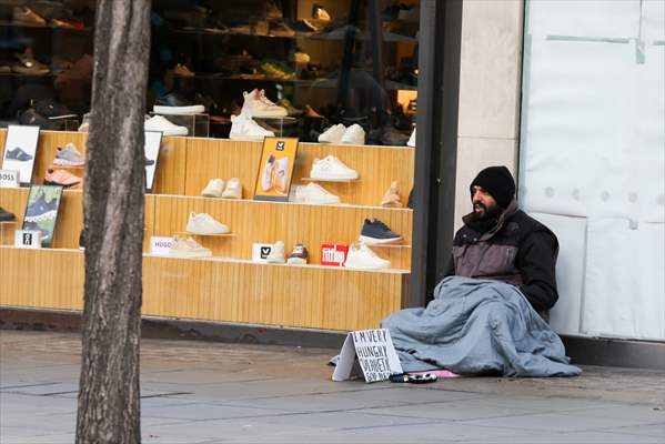 Homeless people in London