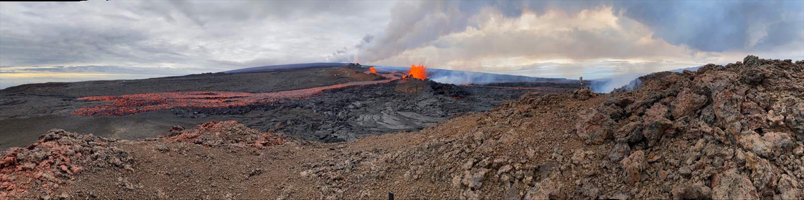 World's largest active volcano begins to erupt in US state of Hawaii after 38 years