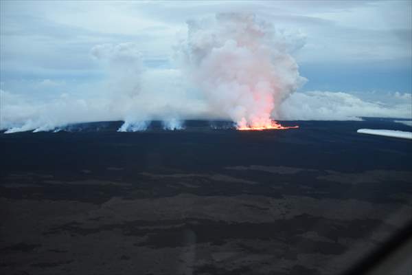 World's largest active volcano begins to erupt in US state of Hawaii after 38 years