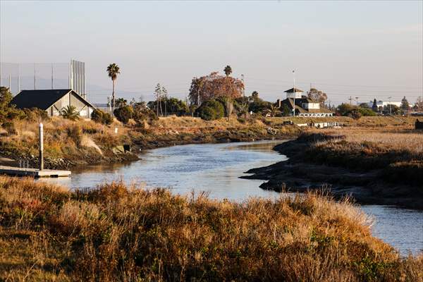 West Coast sea level rises in California