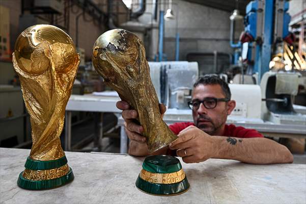 Inside the World Cup trophy factory