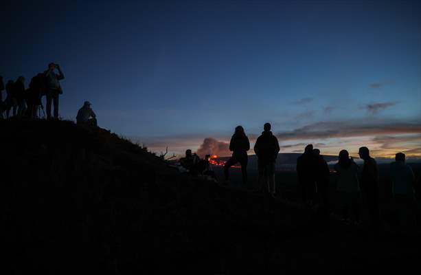 Hawaii's Mauna Loa erupts