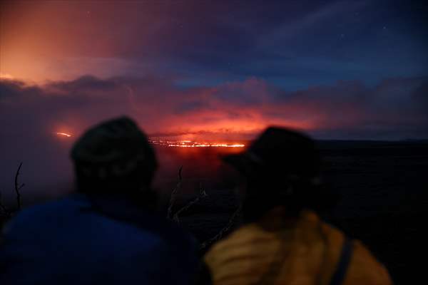 Hawaii's Mauna Loa erupts