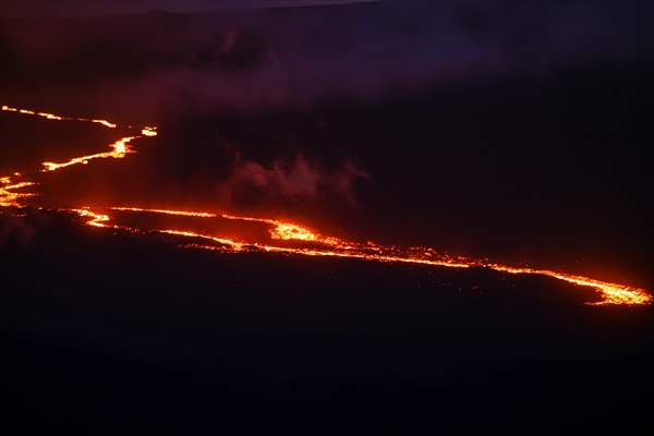 Hawaii's Mauna Loa erupts