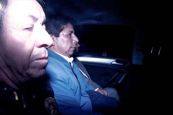 Former President Pedro Castillo arrest in Peru