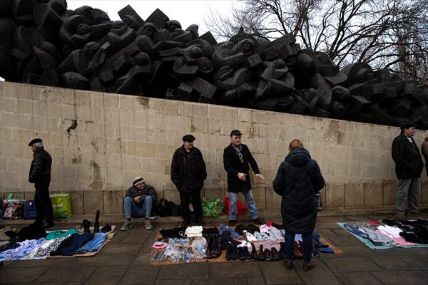 Flea market in Chisinau
