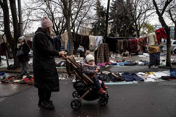 Flea market in Chisinau