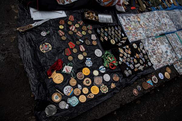 Flea market in Chisinau