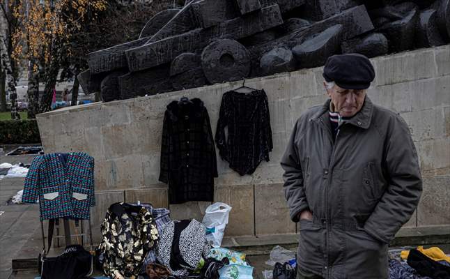 Flea market in Chisinau
