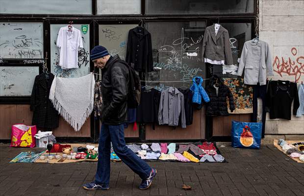 Flea market in Chisinau