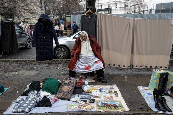 Flea market in Chisinau