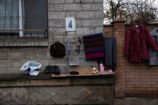Flea market in Chisinau