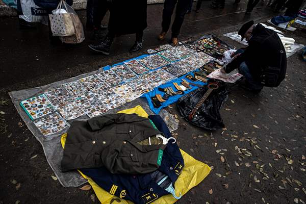 Flea market in Chisinau