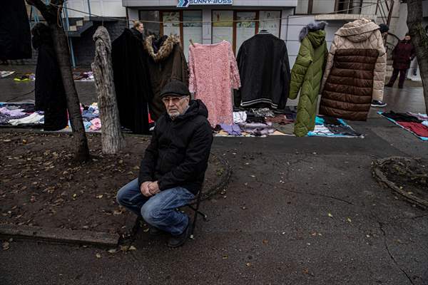 Flea market in Chisinau
