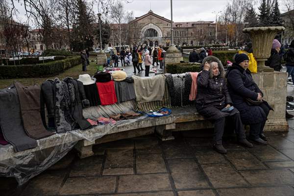 Flea market in Chisinau