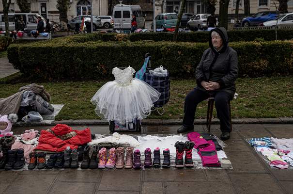 Flea market in Chisinau