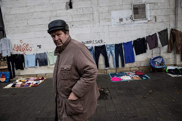 Flea market in Chisinau