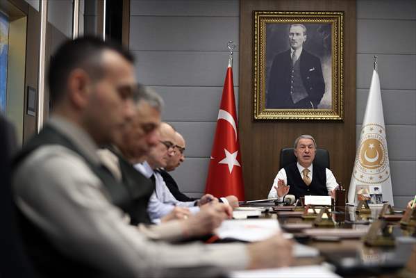 Turkish Defense Minister Hulusi Akar