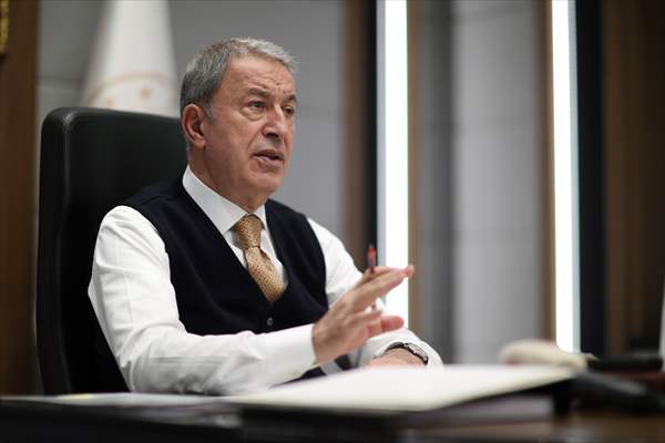 Turkish Defense Minister Hulusi Akar
