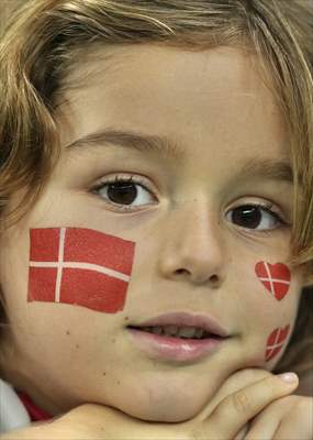 Children soccer fans of FIFA World Cup 2022