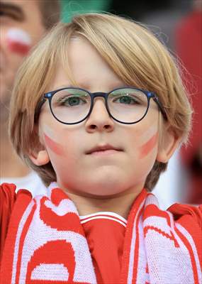 Children soccer fans of FIFA World Cup 2022