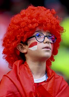 Children soccer fans of FIFA World Cup 2022