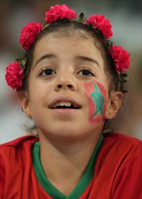 Children soccer fans of FIFA World Cup 2022