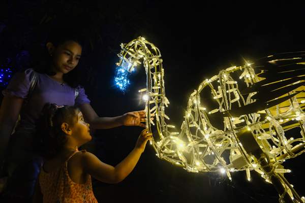 The Zoo of Barranquilla, Colombia pays homage to the Fauna