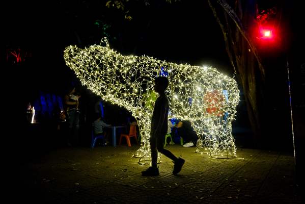 The Zoo of Barranquilla, Colombia pays homage to the Fauna