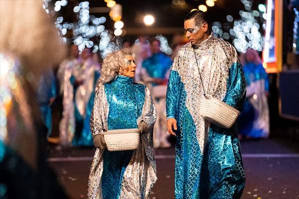 Three Wise Men parade in Madrid