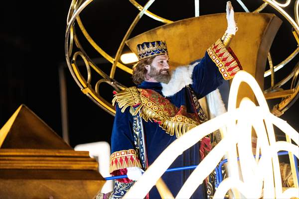 Three Wise Men parade in Madrid