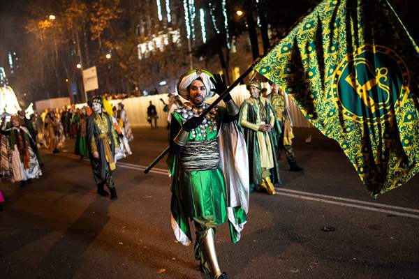 Three Wise Men parade in Madrid