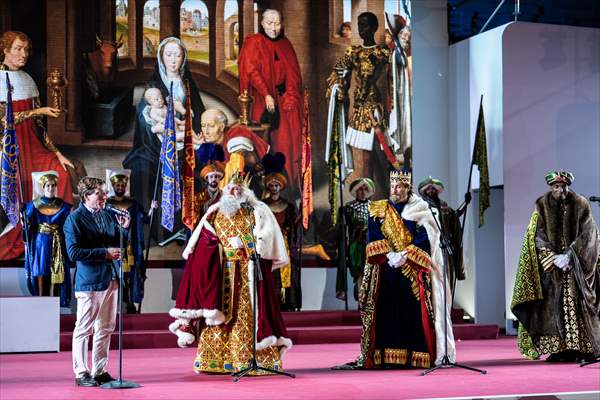 Three Wise Men parade in Madrid