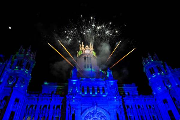 Three Wise Men parade in Madrid