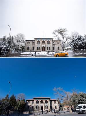 Soğuk ve kar yağışıyla ünlü Ankara’da son yılların en kurak kışı yaşanıyor