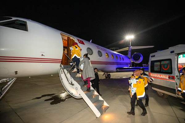 16 babies transferred to Ankara from quake-hit Kahramanmaras