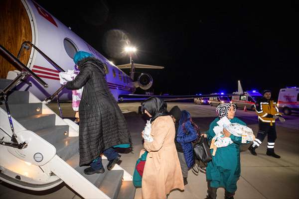 16 babies transferred to Ankara from quake-hit Kahramanmaras