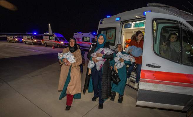 16 babies transferred to Ankara from quake-hit Kahramanmaras