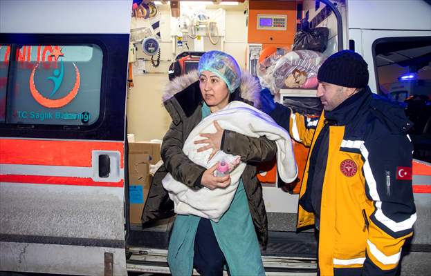 16 babies transferred to Ankara from quake-hit Kahramanmaras