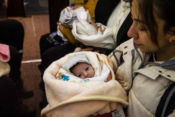 16 babies transferred to Ankara from quake-hit Kahramanmaras