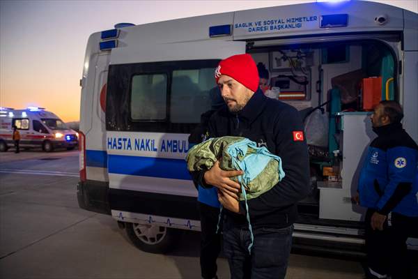 16 babies transferred to Ankara from quake-hit Kahramanmaras