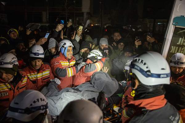70-year-old woman pulled alive 121 hours after earthquake in Kahramanmaras