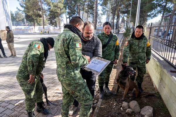 Mexican rescue dog Proteo, who died on duty in earthquake-hit southern Turkiye, buried in Adiyaman