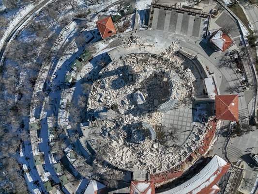 Tomb of Hadhrat Ukasha in Turkiye's Gaziantep collapsed in earthquakes
