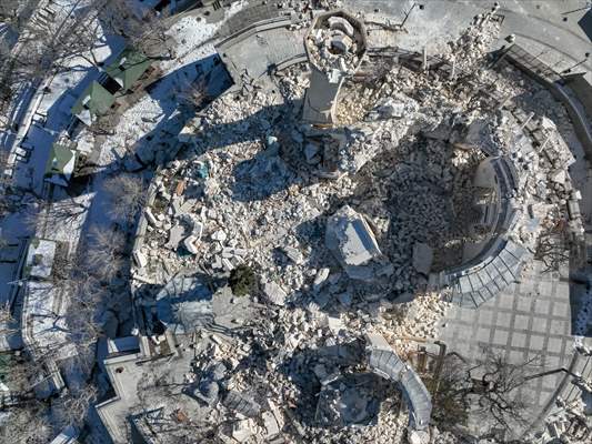 Tomb of Hadhrat Ukasha in Turkiye's Gaziantep collapsed in earthquakes