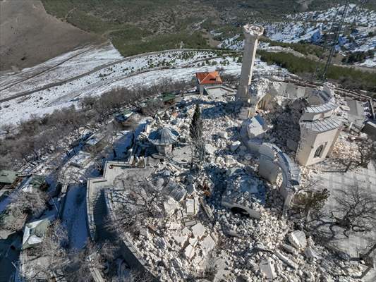 Tomb of Hadhrat Ukasha in Turkiye's Gaziantep collapsed in earthquakes