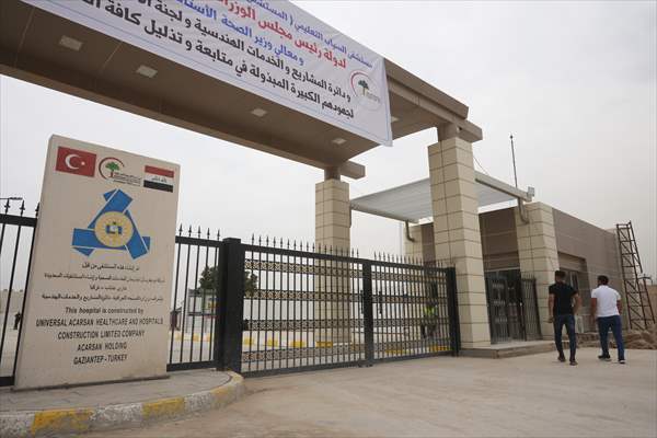 Basra'da Türk yapımı hastanenin açılışı yapıldı