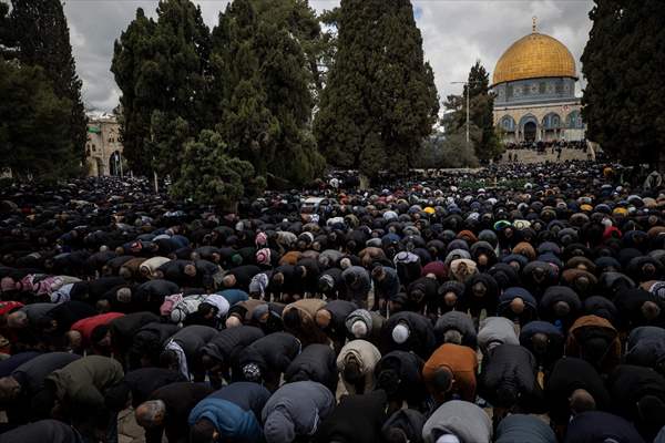 Second Friday prayer of Ramadan at Al-Aqsa