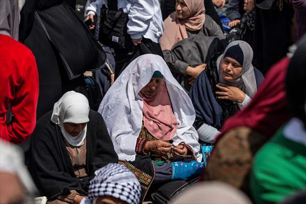 Second Friday prayer of Ramadan at Al-Aqsa
